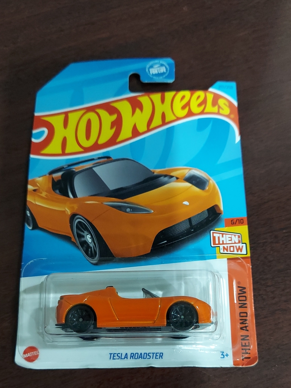 ❤️ Hot Wheels Orange Tesla Roadster